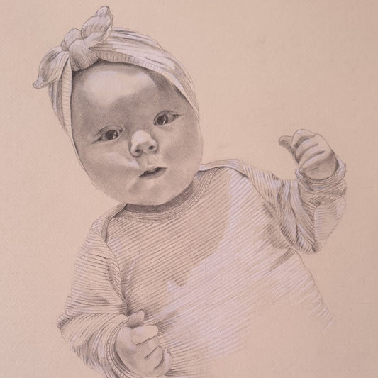 Portrait sur commande (acompte)